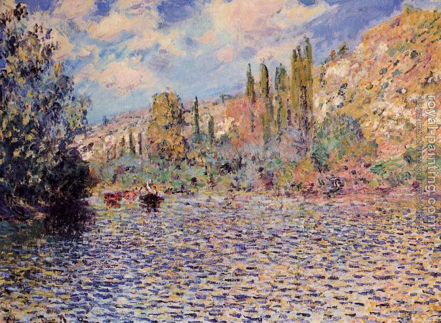 Claude Oscar Monet : The Seine at Vetheuil II